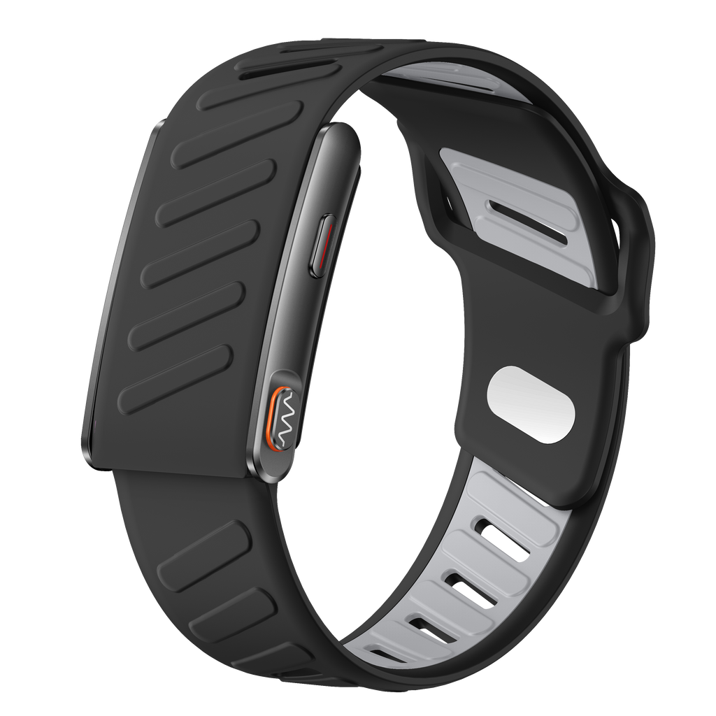 SW45 Screenless ECG Health Bracelet with AI Analysis & 15-Day Battery