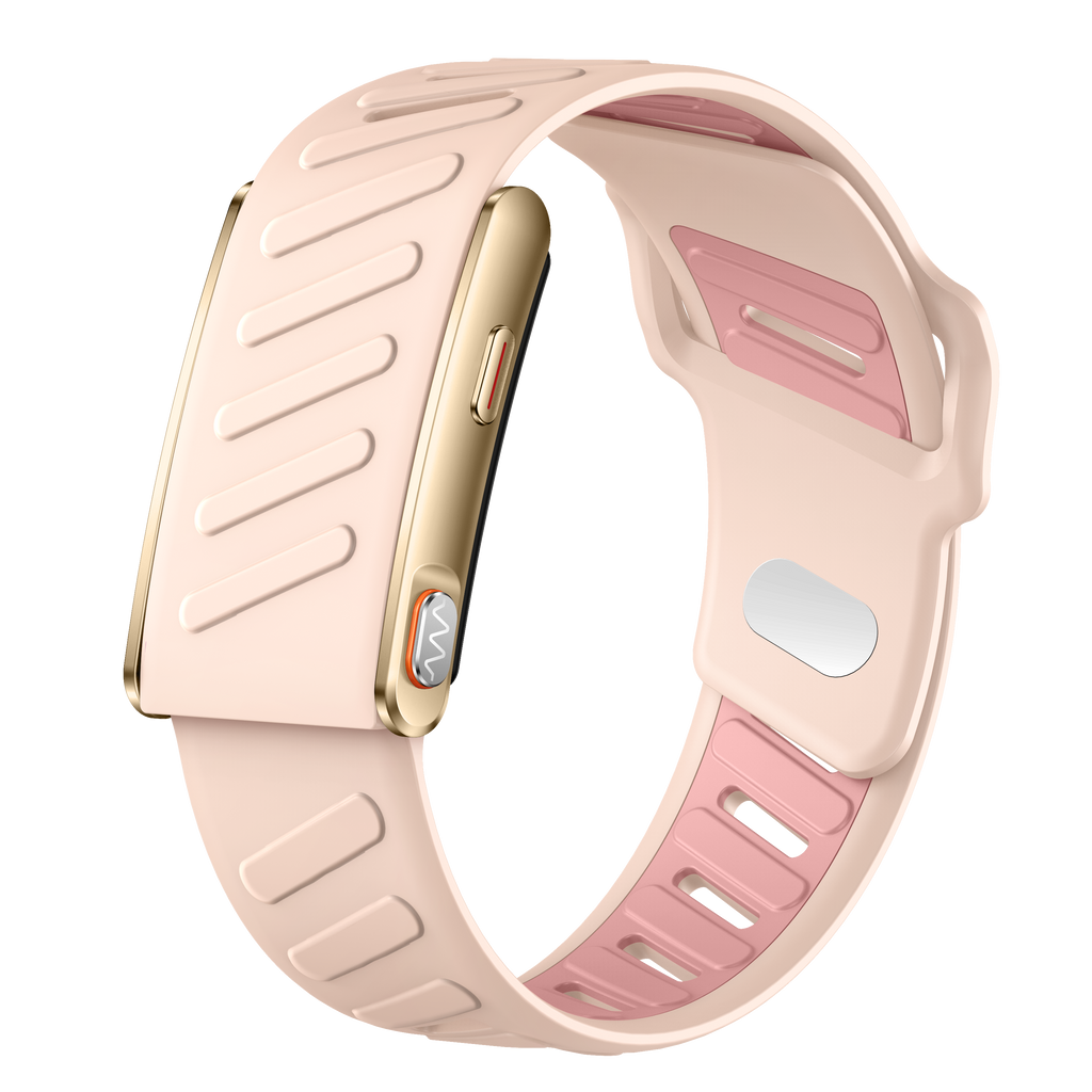 SW45 Screenless ECG Health Bracelet with AI Analysis & 15-Day Battery