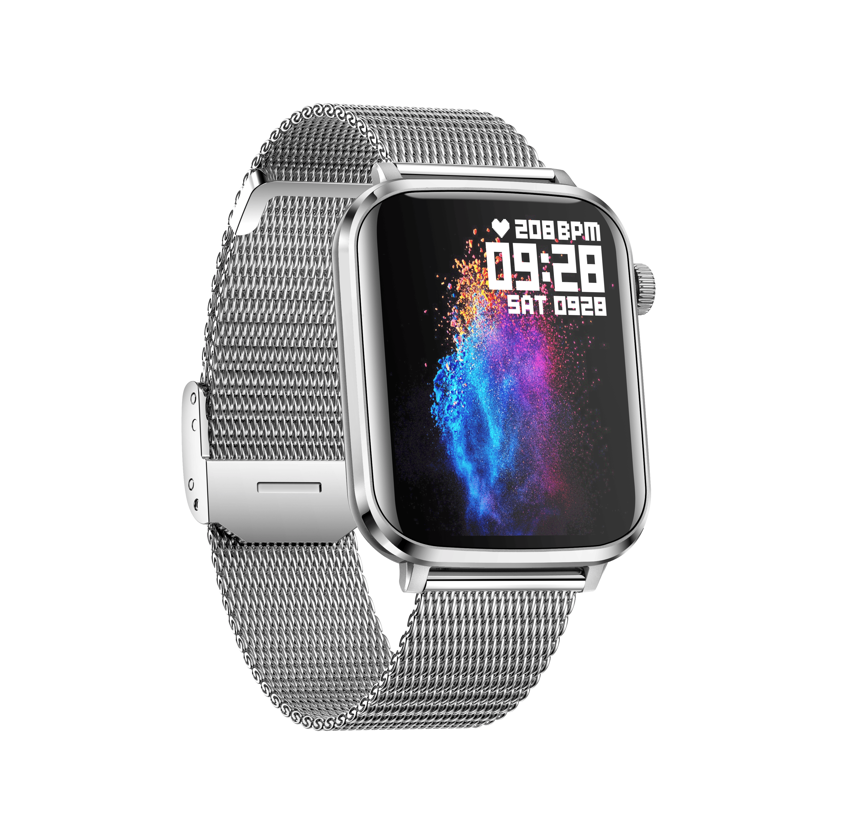 SW82 Ultra-thin AMOLED Smart Watch | BT Call & Health Monitor
