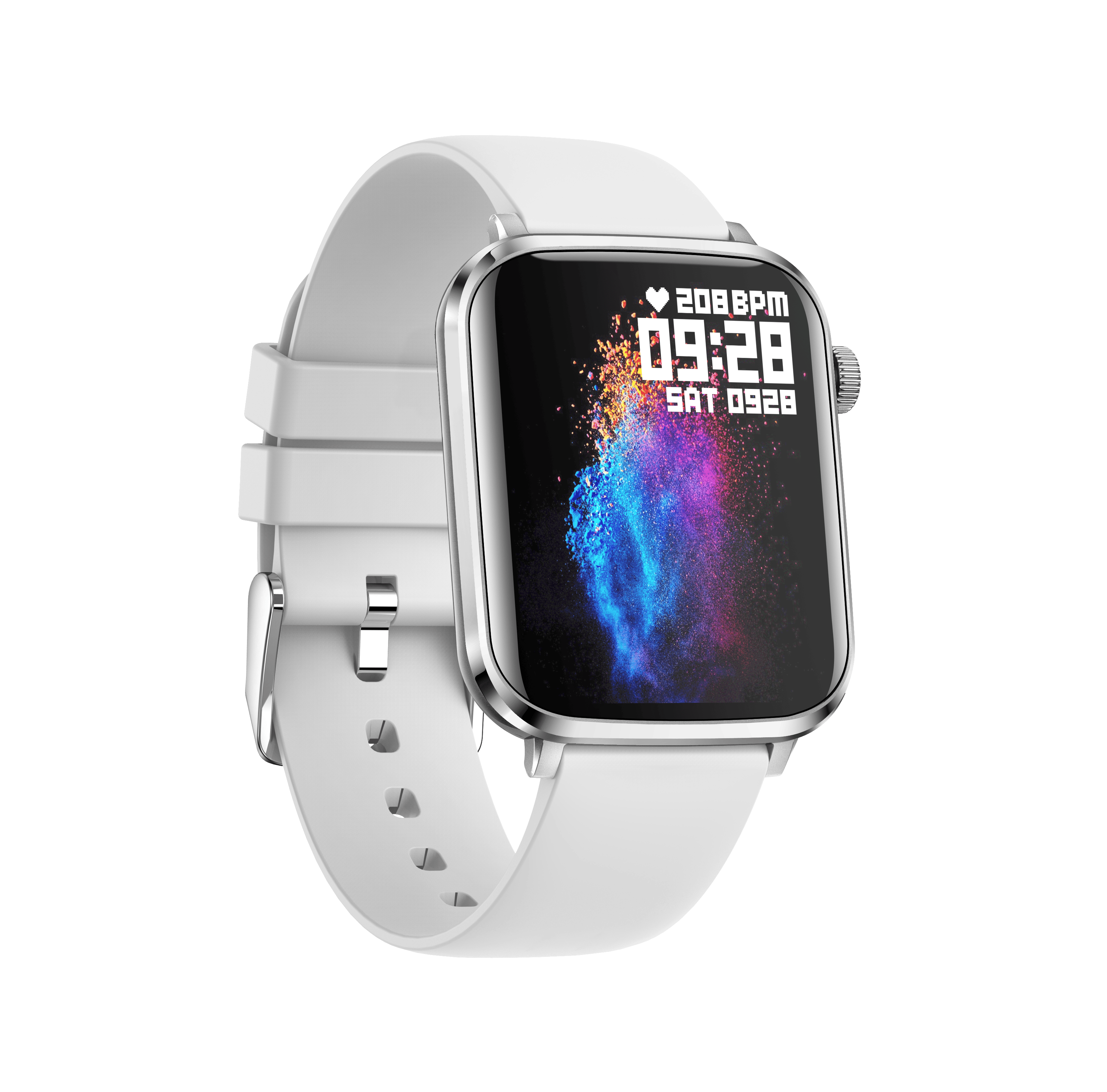 SW82 Ultra-thin AMOLED Smart Watch | BT Call & Health Monitor