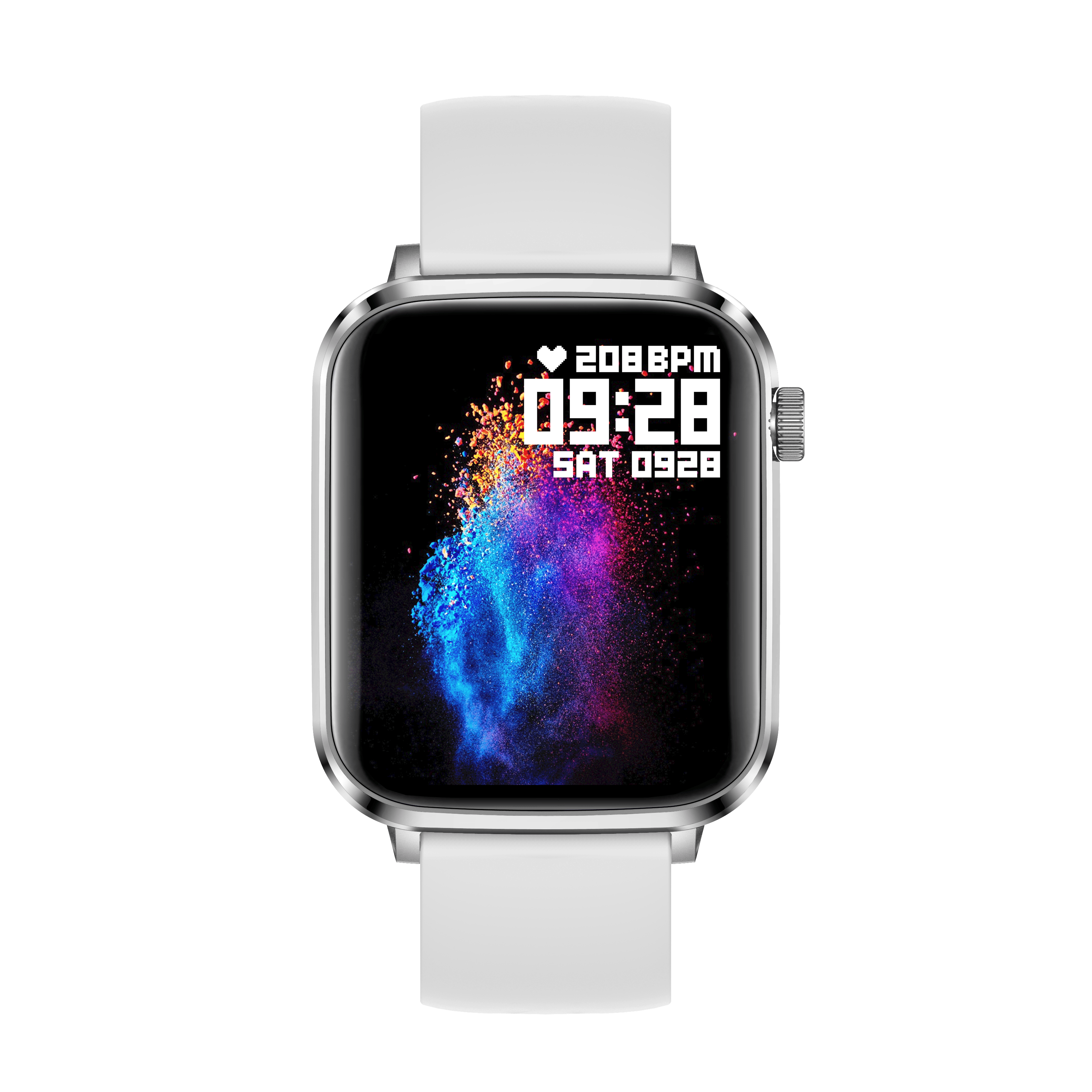 SW82 Ultra-thin AMOLED Smart Watch | BT Call & Health Monitor