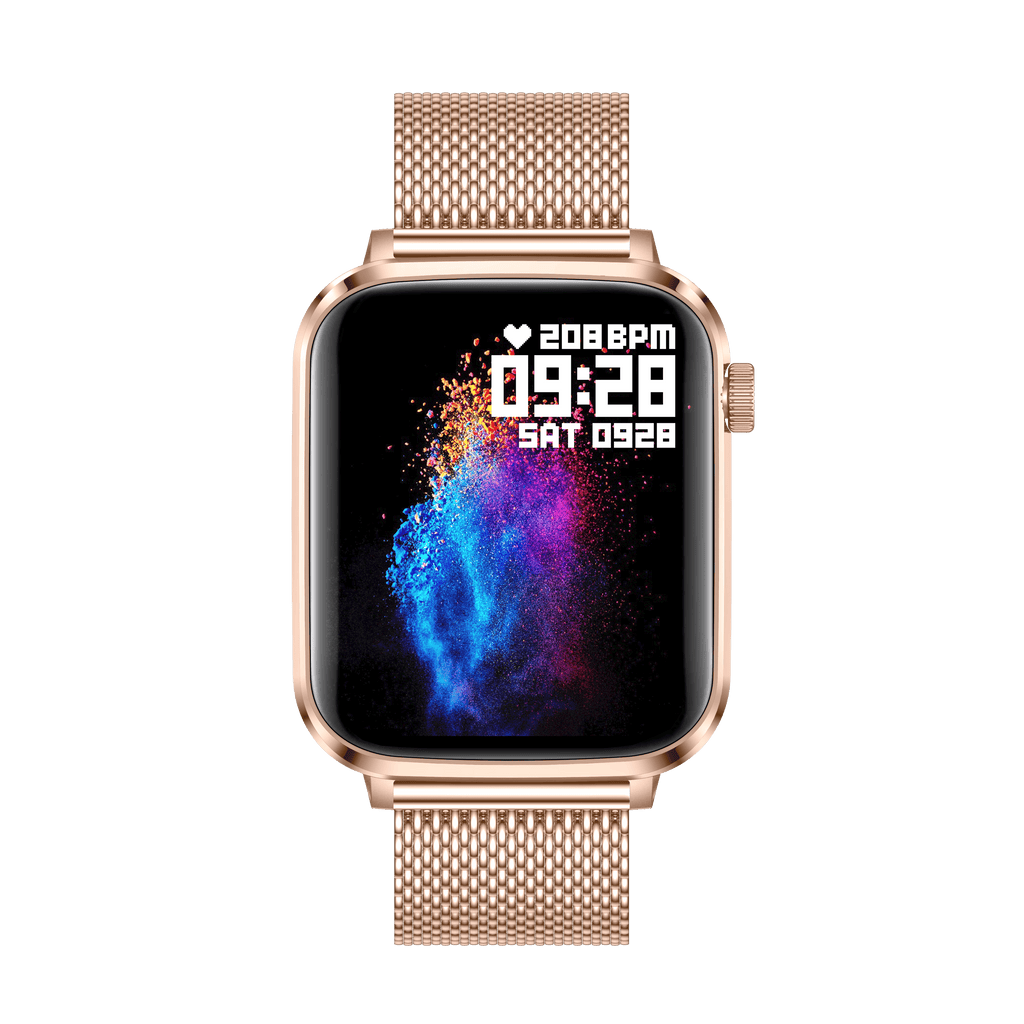 SW82 Ultra-thin AMOLED Smart Watch | BT Call & Health Monitor