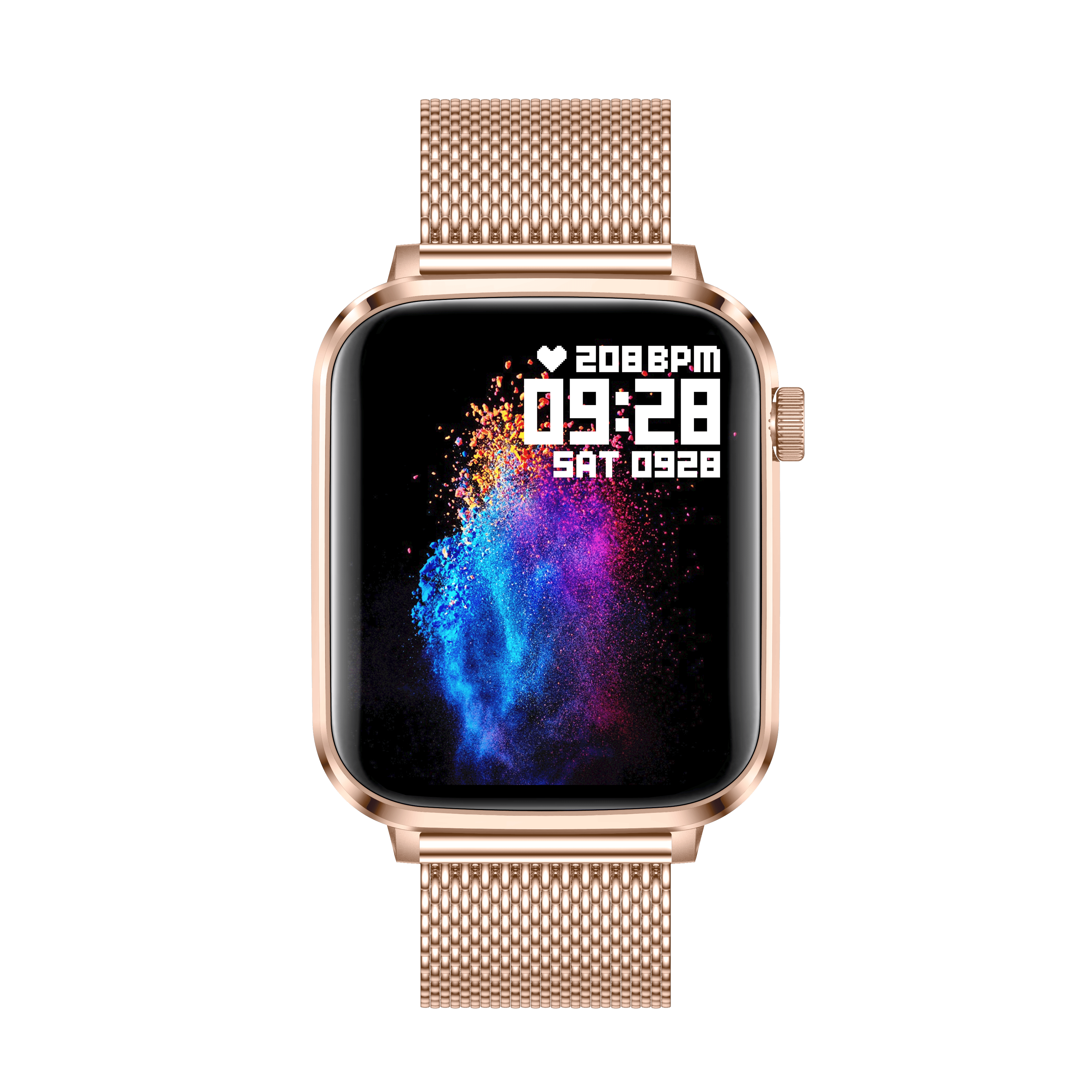 SW82 Ultra-thin AMOLED Smart Watch | BT Call & Health Monitor