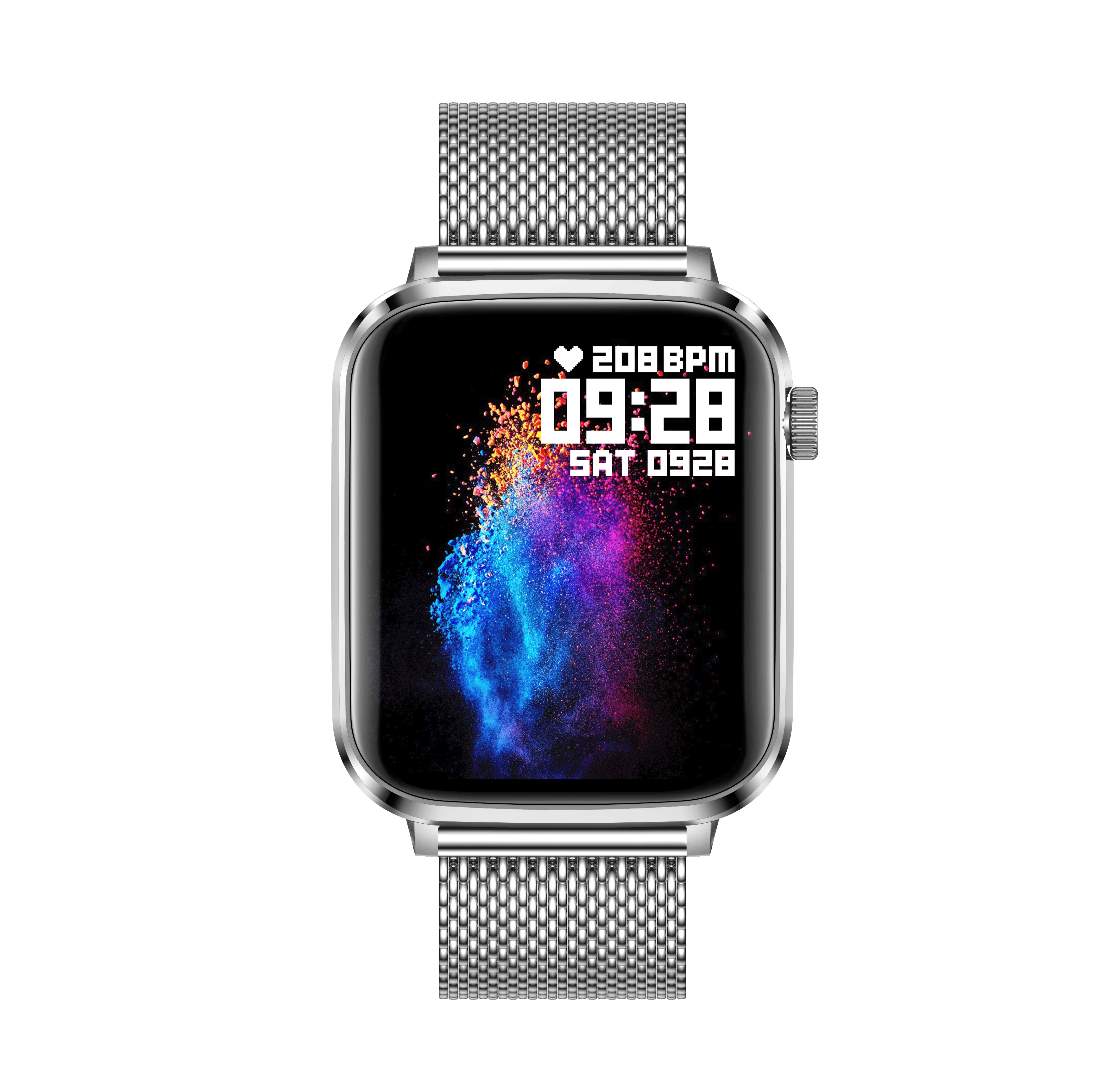 SW82 Ultra-thin AMOLED Smart Watch | BT Call & Health Monitor