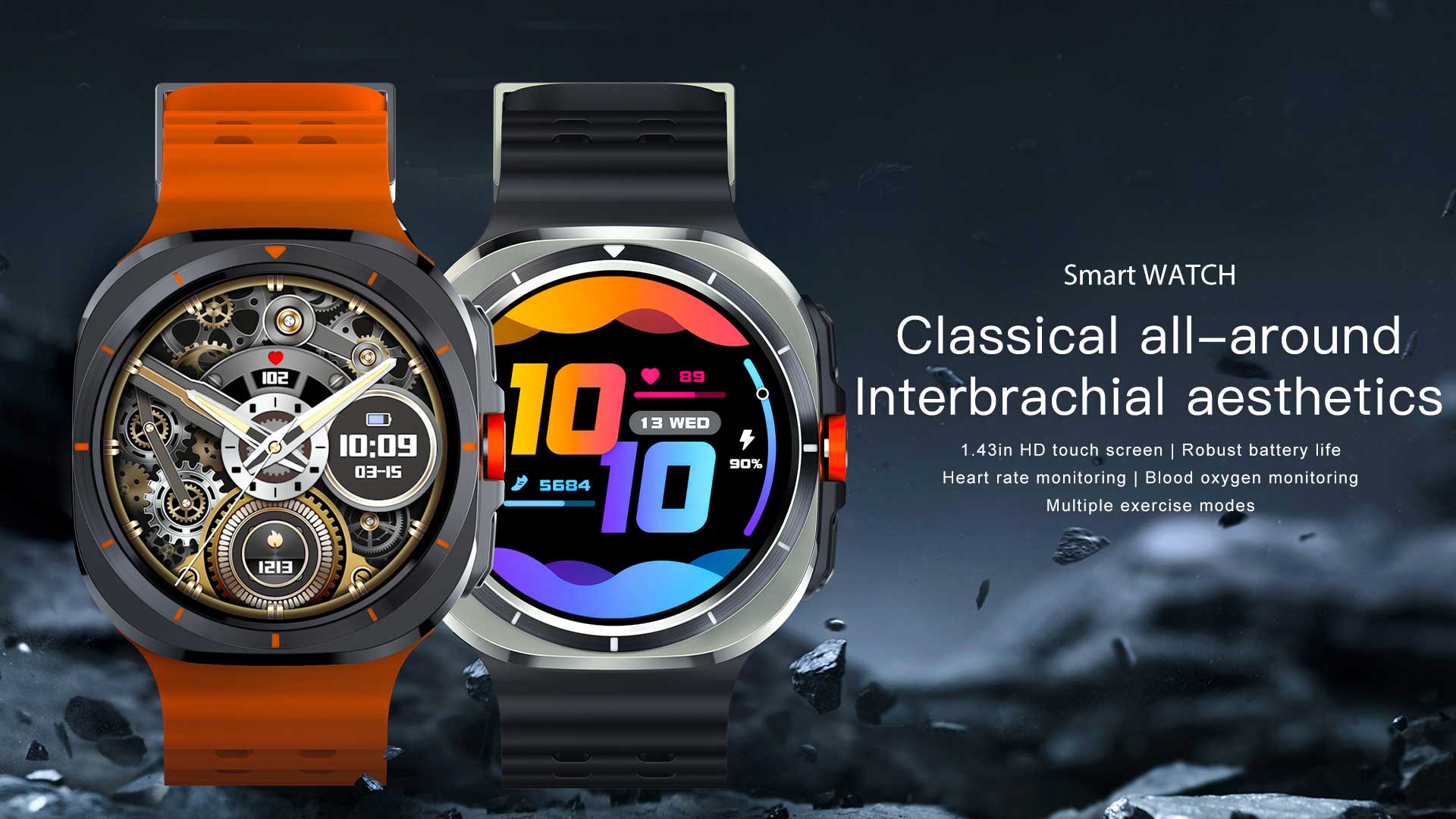 Smartwatch Stelio Junior Pro AI 4G ST-SWJ102-PCH — pistachio color