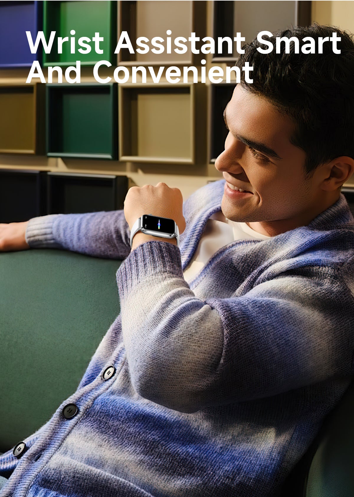 Smartwatch Stelio Junior Pro AI 4G ST-SWJ102-PCH — pistachio color