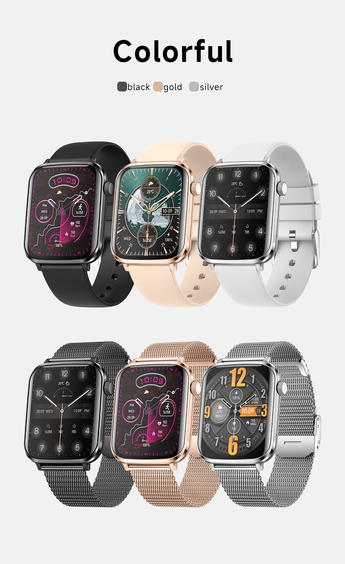 Smartwatch Stelio Junior Pro AI 4G ST-SWJ102-PCH — pistachio color
